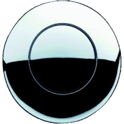 Wisa commande pneumatique en plastique pour réservoir encastré ou réservoir suspendu Ø91cm pour élément WC Wisa finition chrome brillant