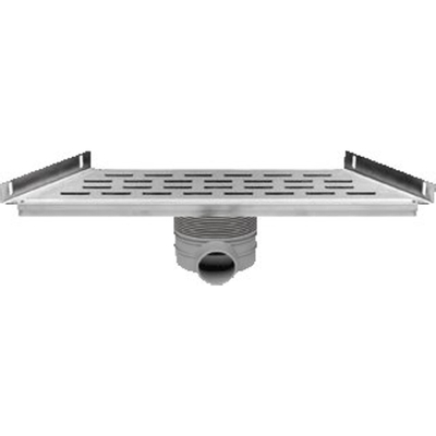 Easy Drain Multi Trapezium 700 afvoergoot met zijuitlaat 89,6cm 50mm RVS