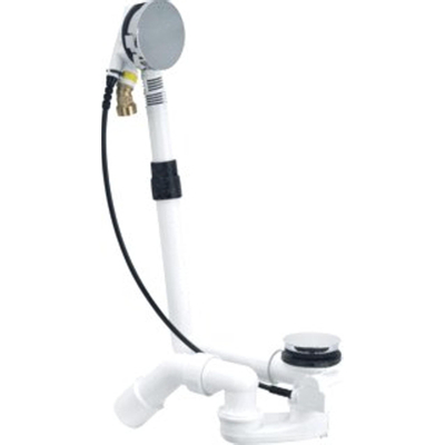 Viega Multiplex Multiplex Trio Visign MT5 vidage de baignoire et ensemble de trop-plein avec fonction de remplissage avec bonde 40/50x560mm complet