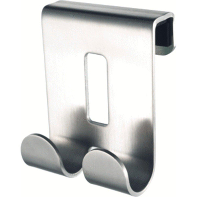 Haceka Selection Double crochet pour douche à l'italienne chromé mat