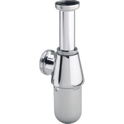 Viega Project siphon bouteille sans tuyau mural avec rosace 1 1/2 x 1 1 chrome