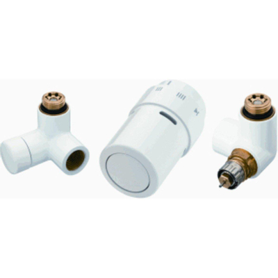 Danfoss X-tra Collection designset 1/2" rechts wit (RAL 9016)