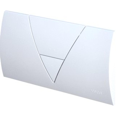 Viega Visign Commandes urinoir/cuvette 1.5x13.5x26.5cm économique Matière synthétique Blanc
