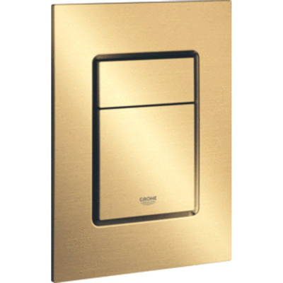 Grohe Skate cosmopolitan 2-knops S-size bedieningsplaat cool sunrise geborsteld TWEEDEKANS