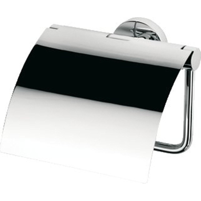 Geesa Nemox Toiletrolhouder closetrolhouder - met klep - klepchroom - chroom