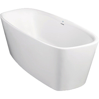 Ideal Standard Dea kunststof vrijstaand bad acryl ovaal 180x80cm met poten en overloop wit