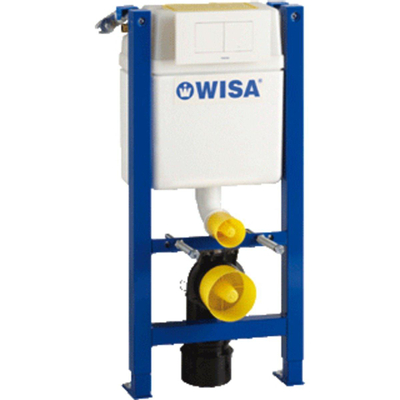 Wisa XT inbouwreservoir - 83cm - frontbediening - wit
