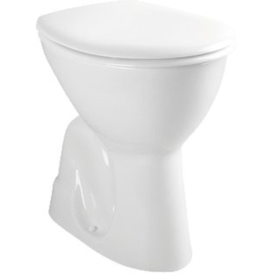 Wisa Sydney cuvette de toilette à fond creux avec sortie ao 35.5x46.5x39.5cm blanc