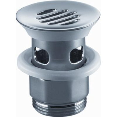 Dornbracht Universeel afvoerplug 5/4 voor wastafel met overloop chroom
