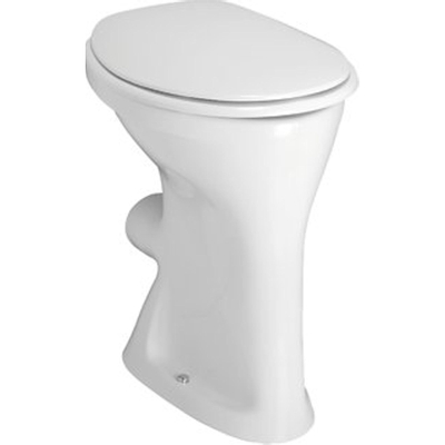 Laufen Albanova WC au sol 48x35x50cm à chasse plate évacuation PK rehaussé céramique blanc