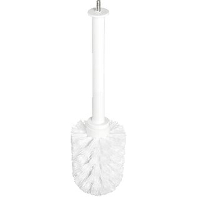 Geesa Modern art brosse de WC avec connecteur blanc