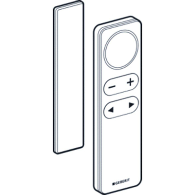 Geberit AquaClean télécommande pour WC suspendu Sela blanc alpin
