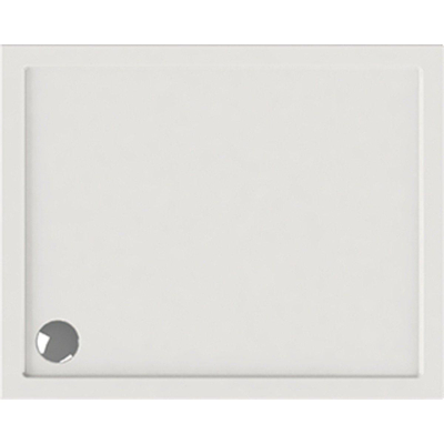 Wisa Maia receveur de douche h5xb75xl90cm vidange 90mm rectangle acrylique blanc