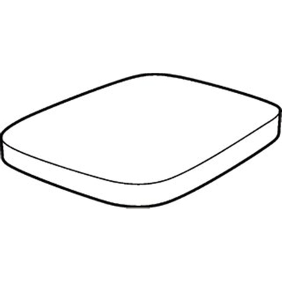 Keramag Renova Plan abattant de WC avec softclose blanc