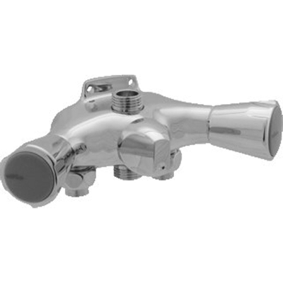 Venlo Nimbus II Messing Eco robinet d'arrêt de douche avec inverseur chrome
