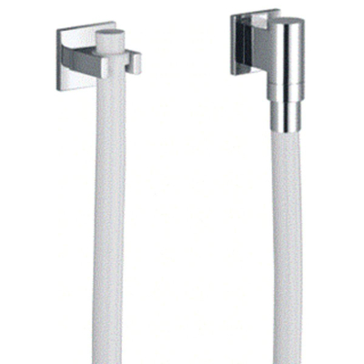 Dornbracht WaterTube Coude de raccord mural Kneipp avec support mural avec rosace chrome