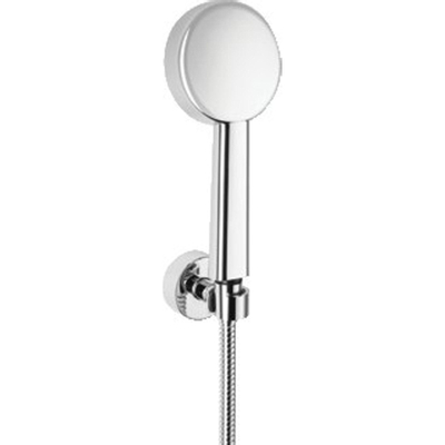 Dornbracht Subway ensemble de douche : flexible de douche, douchette à main et support mural chrome