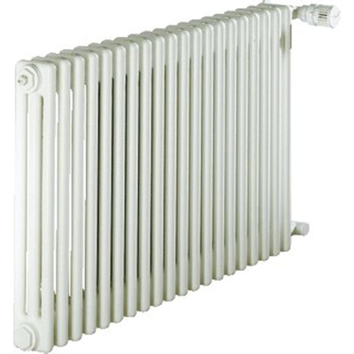 Zehnder Charleston paneelradiator 50x128.8cm 1445watt Staal Wit