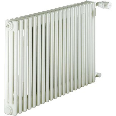 Zehnder charleston radiateur à panneaux 50x128.8cm 1445watt acier blanc