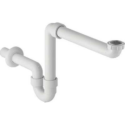 Geberit Leidingsifon - 0 - 90 - 180 graden - wit