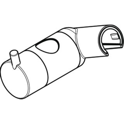 Hansgrohe glijstuk vooor glijstang - Chroom