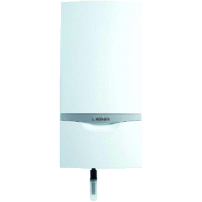 Chaudière murale à gaz Vaillant ecoTEC plus HR avec production d'eau chaude pour systèmes en cascade VC 1006/5-5 avec pompe économe en énergie étiquette A.