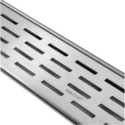 Easy drain Multi grille simple fixt 1 110cm acier inoxydable