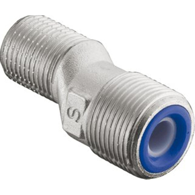 Hansgrohe S koppelingen per paar 1/2 x3/4 - hoogglans chroom