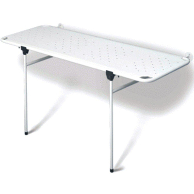 Handicare Linido cadre de douche rabattable pour fixation murale inclus pieds rabattables 150x70x90cm blanc