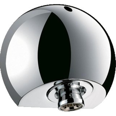 Douchette ronde Delabie H6.2cm économie d'eau avec traitement anti-calcaire Chrome brillant