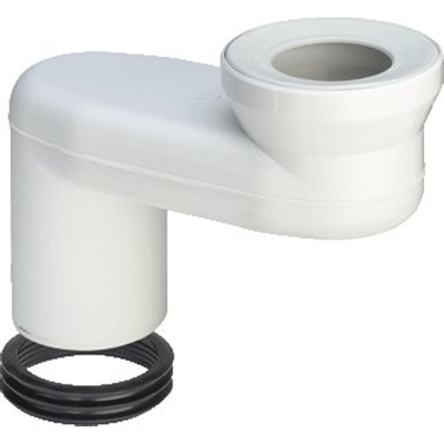 Viega Swift coude décalé 90/110mm déport 180mm blanc