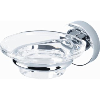 Geesa Luna porte-savon avec coupelle chrome