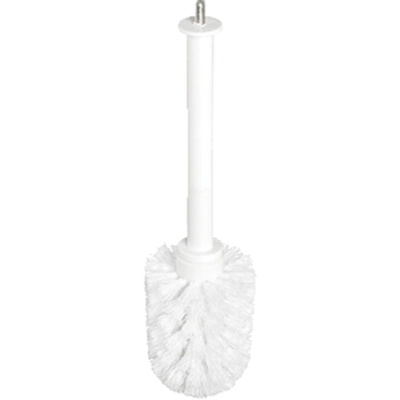 Geesa Modern art brosse de WC avec connecteur blanc