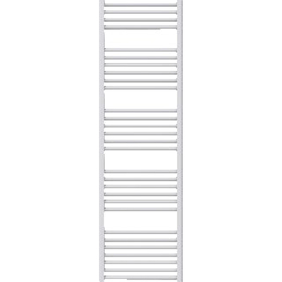 VASCO GK Radiateur (décor) H189.7xP3.4xL50cm 845W raccordement central en bas Acier Blanc