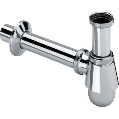 Viega siphon gobelet de bidet avec tube mural 20cm 5/4 avec rosace chrome