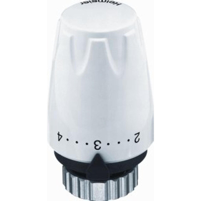 Heimeier tête thermostatique DX RAL 9016 M30x1.5 avec étiquette énergie A (Tell) blanc signalisation