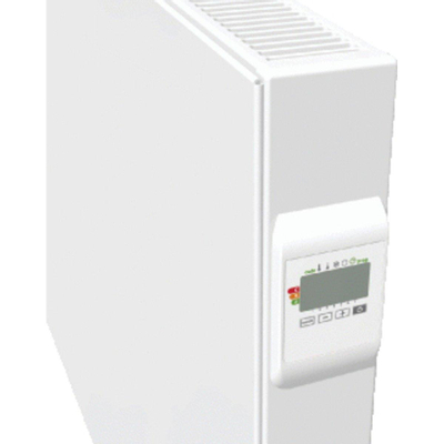 Vasco E panel h fl radiateur panneau électrique 60x120cm 2000watt Acier Traffic White