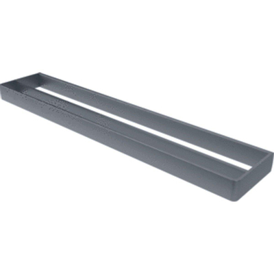 Haceka Aline Porte-serviettes double 60cm aluminium Gris brossé
