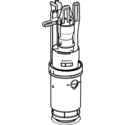 Geberit Clapet de fond sans support pour élément WC