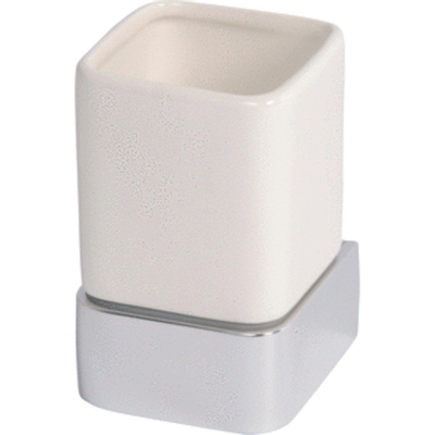 Haceka Aline Porte-gobelet aluminium Aluminium brossé