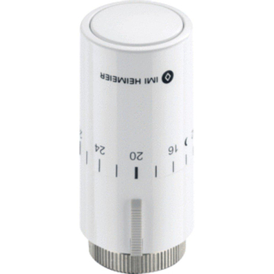 IMI Heimeier tête thermostatique Halo M30x1.5 avec verrouillage de température blanche