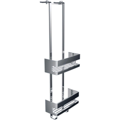 Emco System 2 etagère met 2 korven chroom