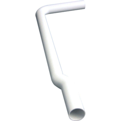 Wisa valpijp plastique demi-hauteur blanc