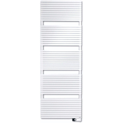 Vasco Carré CB-EL radiateur design électrique horizontal 1377x600mm, 1000W blanc