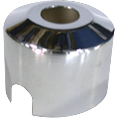De Beer rosace de robinet chromée 1/2 x40mm avec découpe de 15mm pour montage sur mur