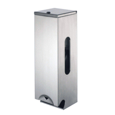 Geesa Public Area distributeur de rouleaux de toilettes pour 3 rouleaux inox brossé