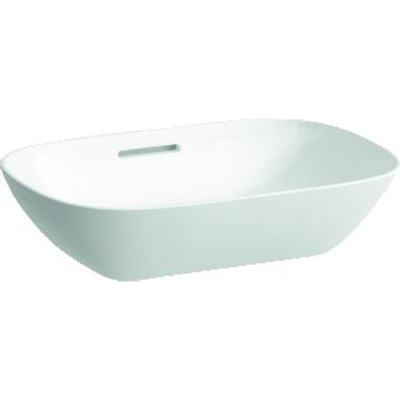 Laufen INO vasque à poser 35x50x12cm sans trou de robinetterie avec trop-plein SaphirKeramik blanc