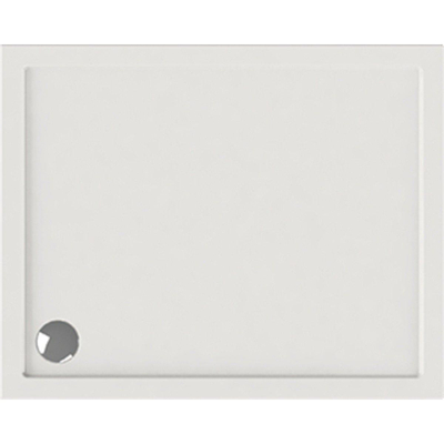 Wisa Maia Receveur de douche 90x70x5cm évacuation 90mm rectangulaire Acrylique Blanc