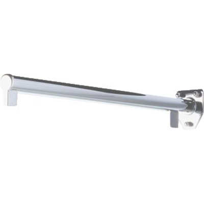 Geesa Public Area support de cloison d'urinoir 2 pièces chrome