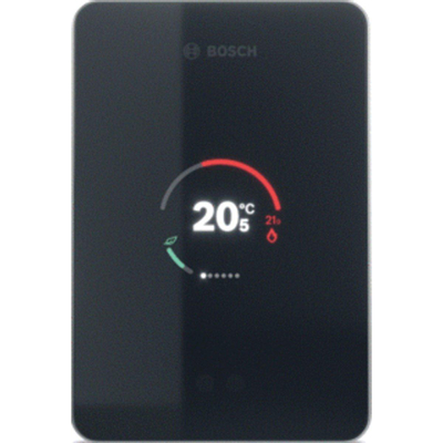 Bosch Easycontrol thermostat d'ambiance intelligent unique avec contrôle individuel des pièces (jusqu'à 20 pièces) noir